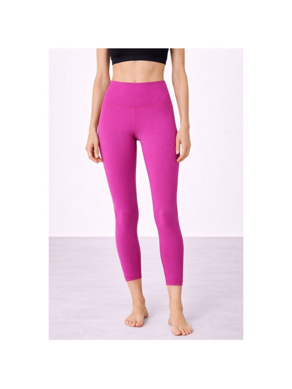 Lululemon Wunder Train High-Rise Tight 25" Leggings Ripened Raspberry Pink, Sz 0